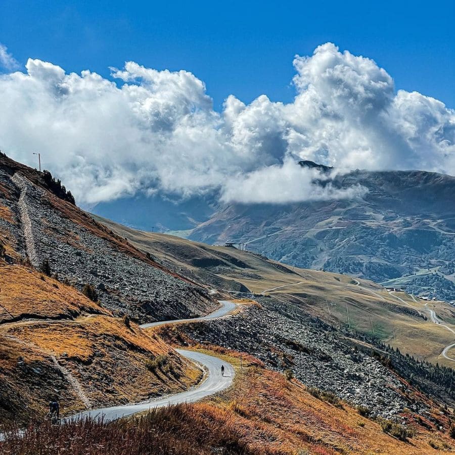 Col de la Loze cycling