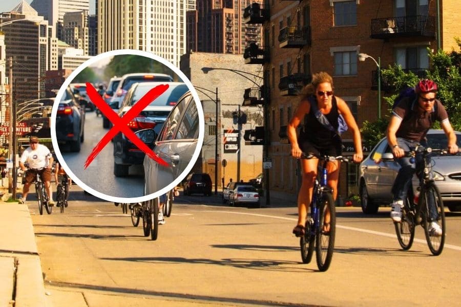 ditch cars for bikes - BikePush