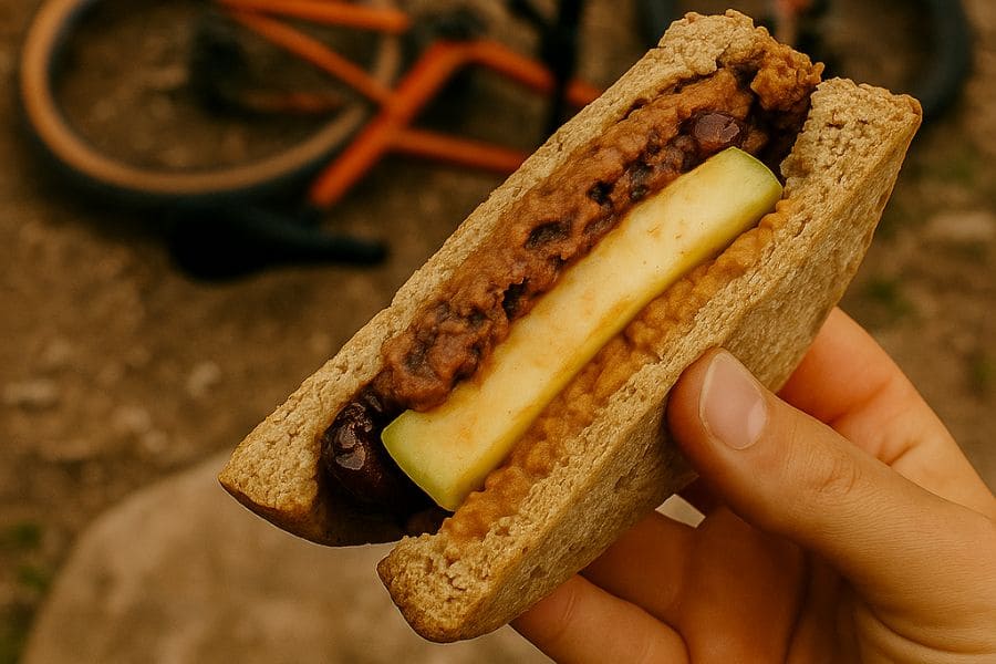 Power-Packed Apple, Nut Butter & Date Sandwich for Cyclists - BikePush