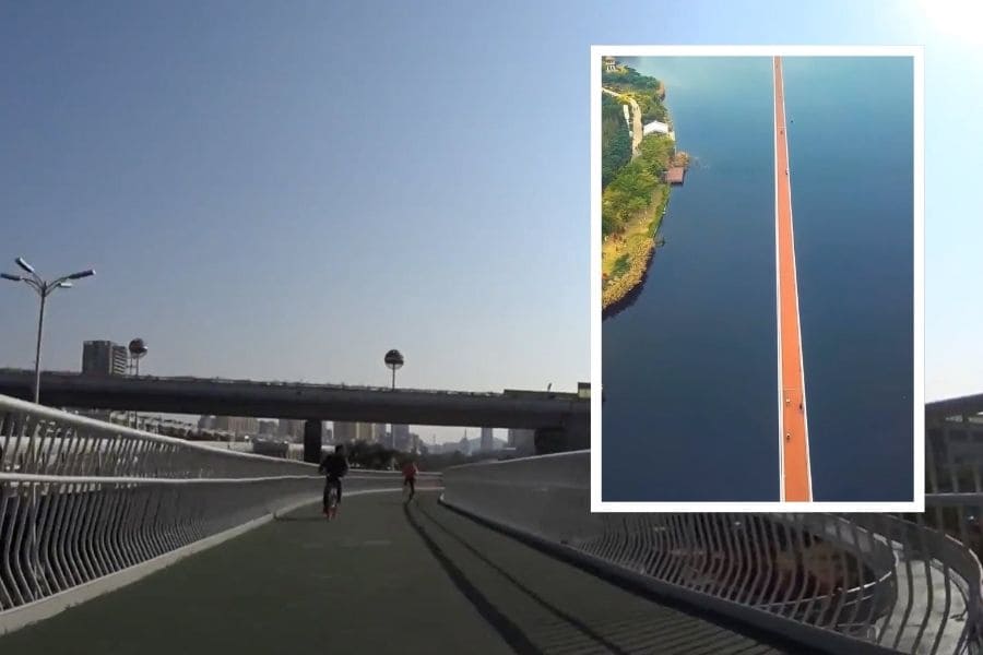 China Built The Longest Bicycle Highway in the Sky - BikePush