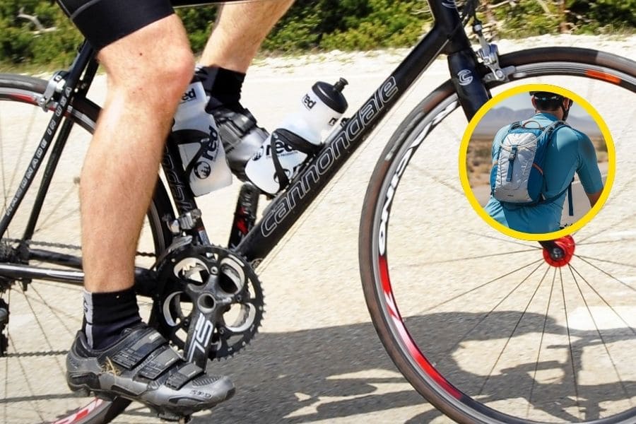 Ways to carry water on a bike