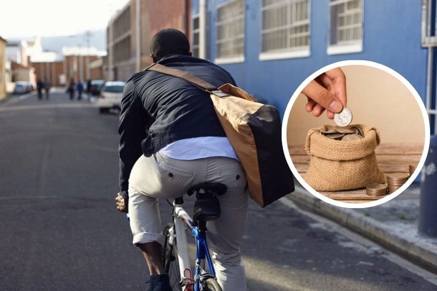 Save money by bike commuting